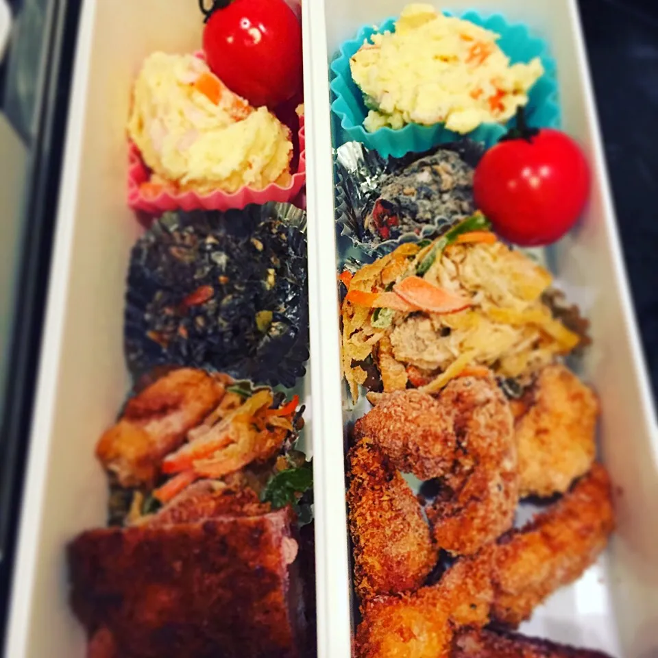 Snapdishの料理写真:今日のお弁当|kenji kojimaさん