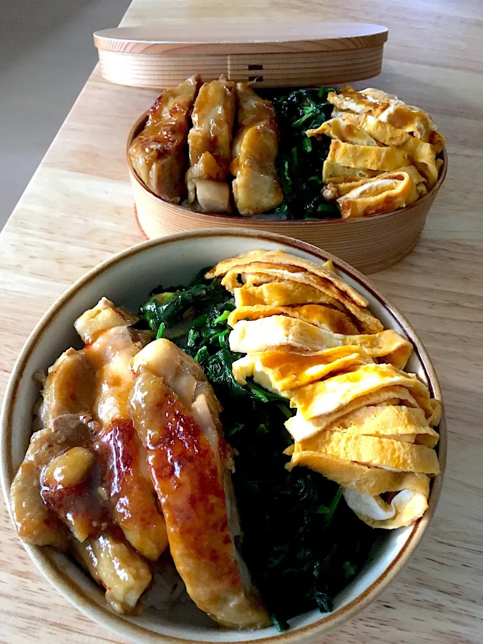 鶏モモ肉のオイスター丼(*'ｪ`*)🎵|さくたえさん