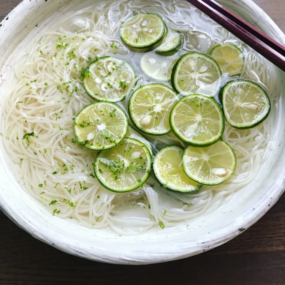 Snapdishの料理写真:すだち素麺|kayoさん