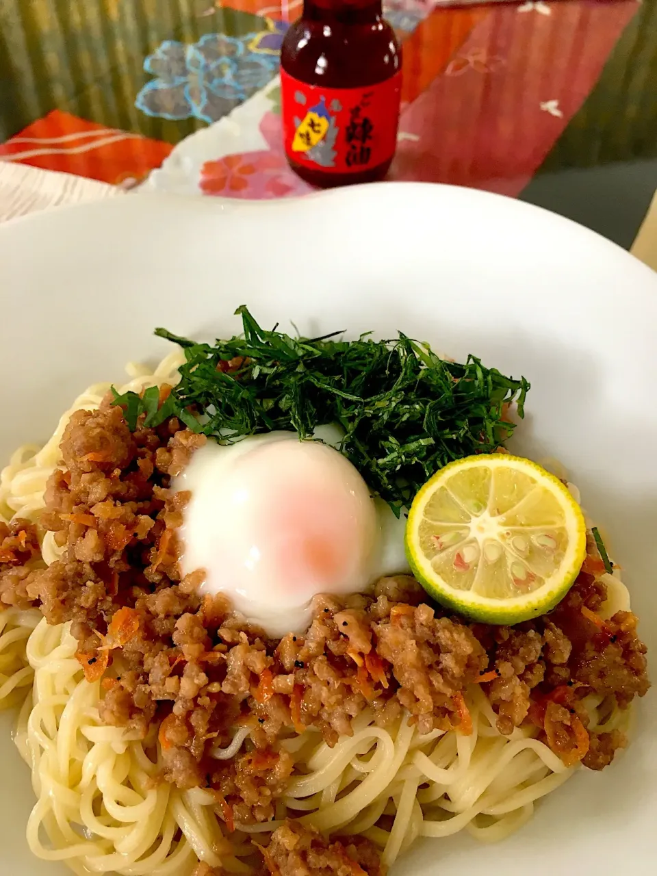 Snapdishの料理写真:和え麺  中華風|プクママさん