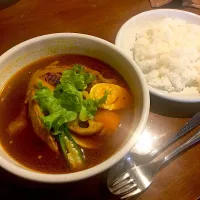 Snapdishの料理写真:マニアックなスープカレー
辛10|Hiroko Saitohさん