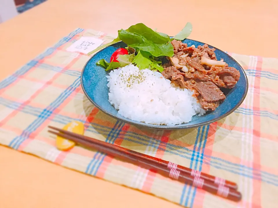 Snapdishの料理写真:#洋風牛丼|kona7さん