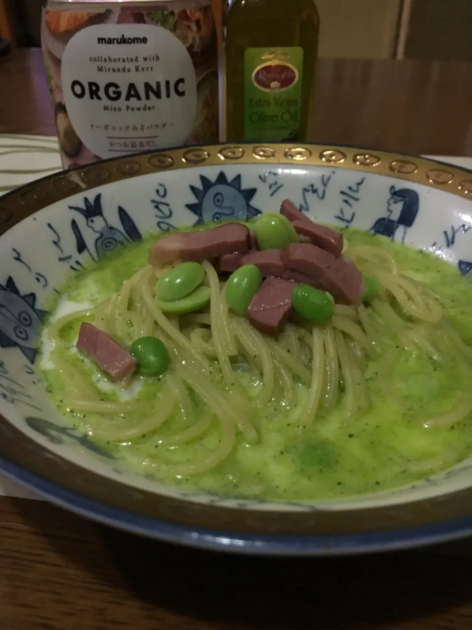 🌿バジルとミルクのパスタ              味噌パウダーとパルメザンチーズも入れたらコクがでたよ🤗🌿|🌿ぴぴさん