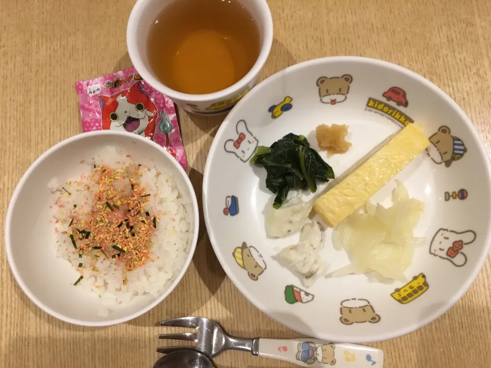 Snapdishの料理写真:DAY239-1 #離乳食完了期 #pianokittybabyfood|離乳食完了期 1歳さん