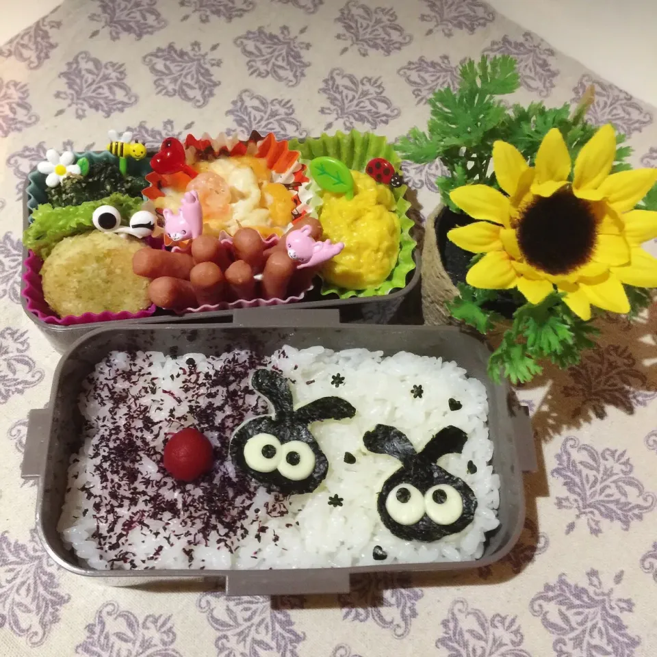 9/20❤︎娘の日の丸弁当❤︎うさぎちゃん
#お弁当 #お昼ごはん|Makinsさん