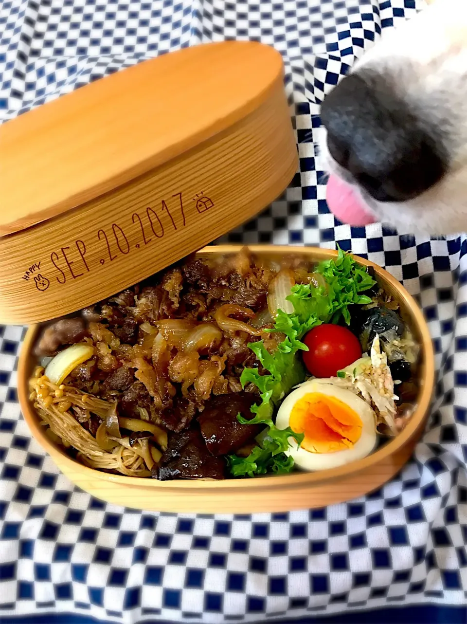 すき焼き丼

煮玉子

揚げナスのお浸し

ゴボウのマヨサラダ|mikiさん