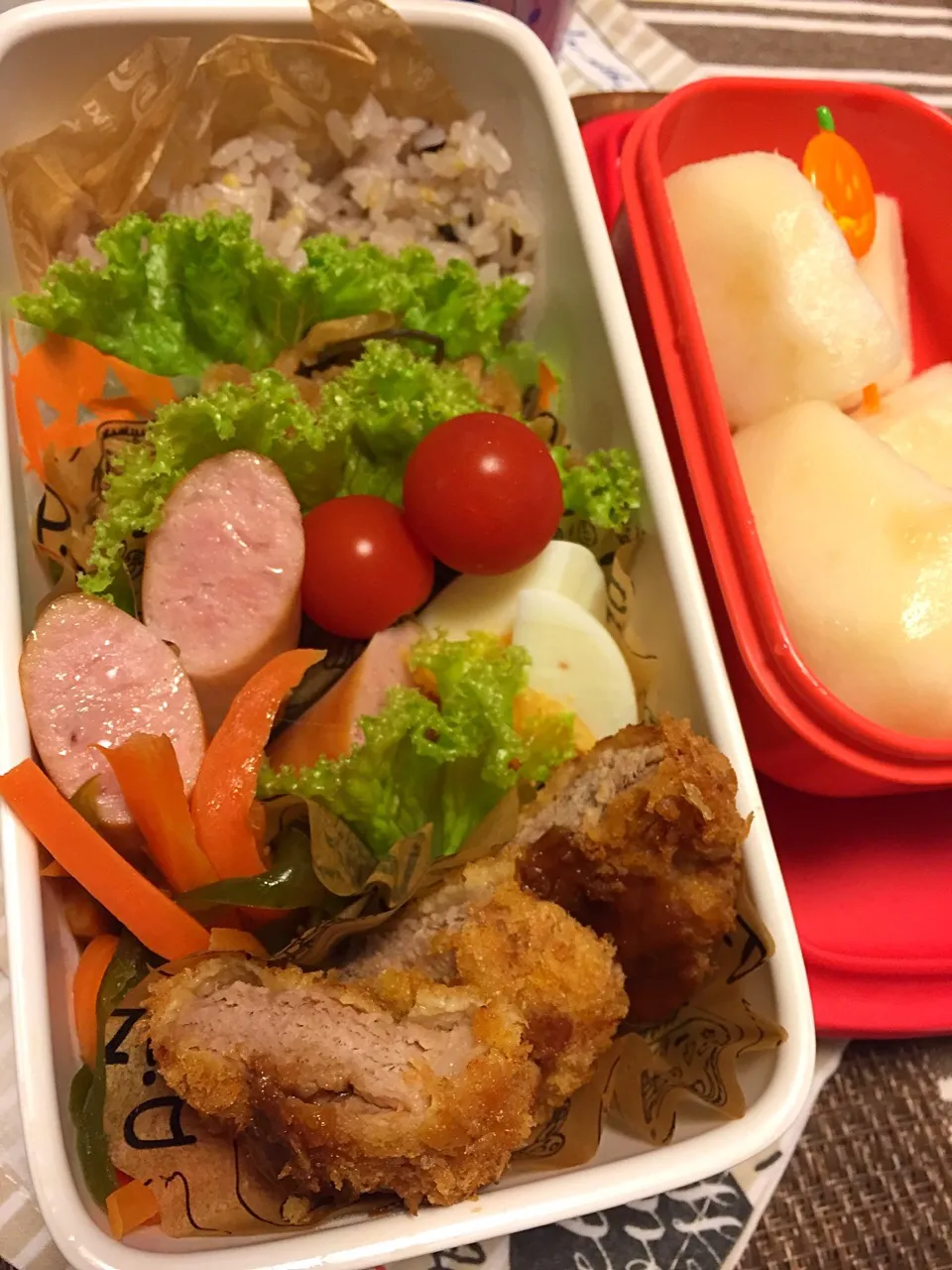 女子高校生用 ヒレカツ弁当|riorieさん