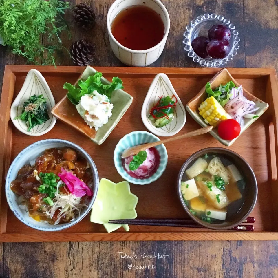 定食風 朝ごはん|@keijunrinさん