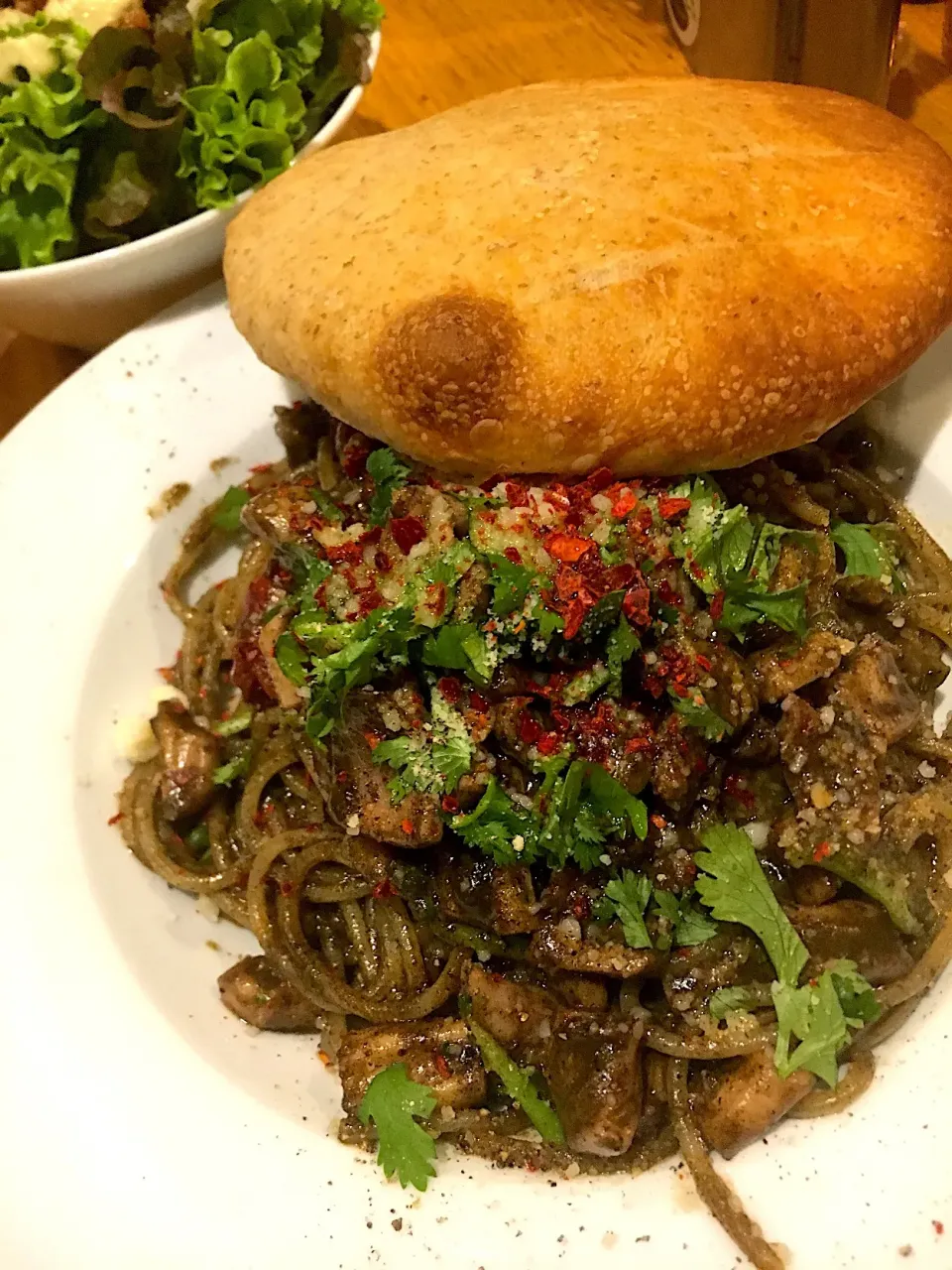 スルメイカのスパゲティ|抱大飯店さん