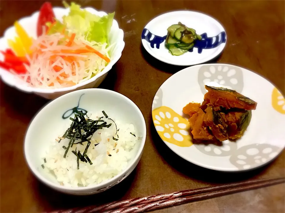 Snapdishの料理写真:＊野菜の晩ごはん
#晩ごはん #dinner|翡翠さん