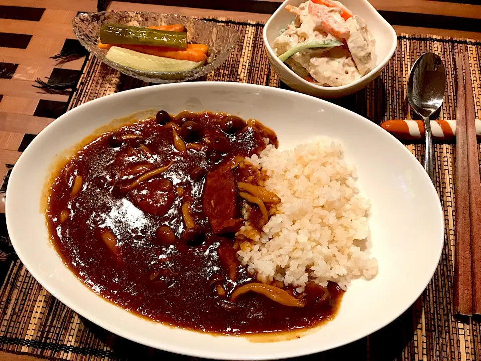 お肉ゴロゴロビーフカレー|ぷわこさん