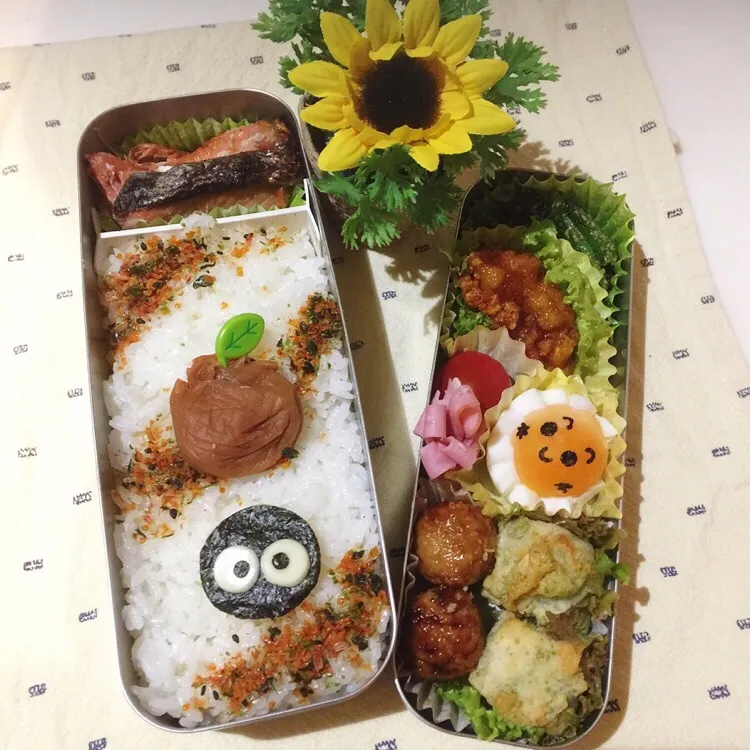 9/21❤︎主人の日の丸弁当❤︎真っ黒くろすけ
#お弁当 #お昼ごはん|Makinsさん