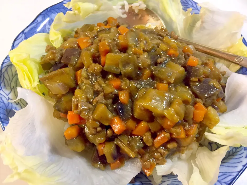 #秋茄子のキーマンカレー#エスニック料理#美味い#ユウキ食品|Salarinさん