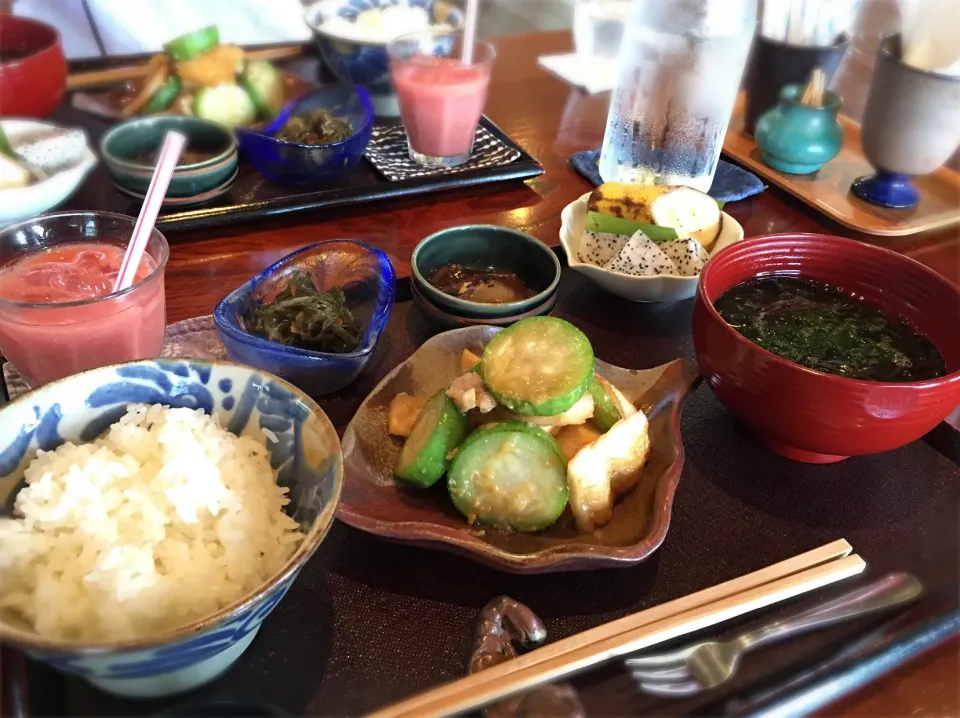 あか浜やーさんの朝食 1日目|くぅ♪さん