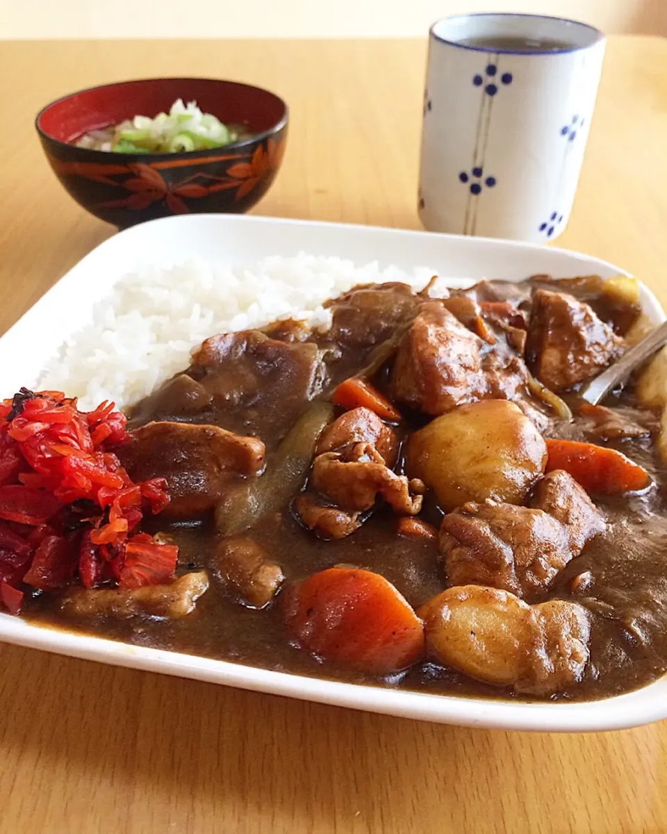 朝カレー チキンカレー ふつーのカレー🍛|ガク魁‼︎男飯さん