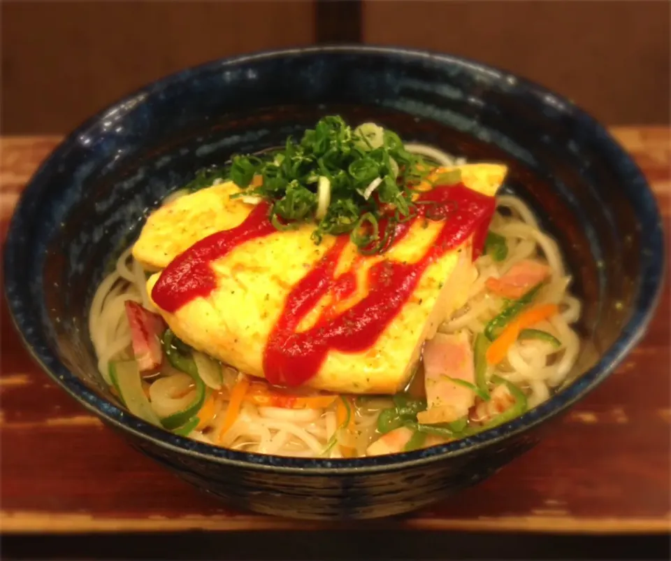 オムそうめん|半田手延べそうめんの店 阿波や壱兆さん