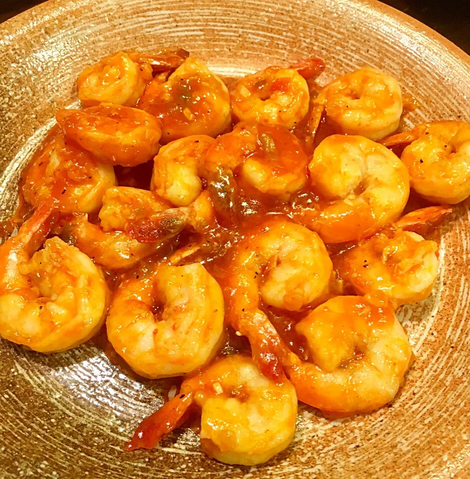 Chinese chili shrimp|Sarah Mahoneyさん