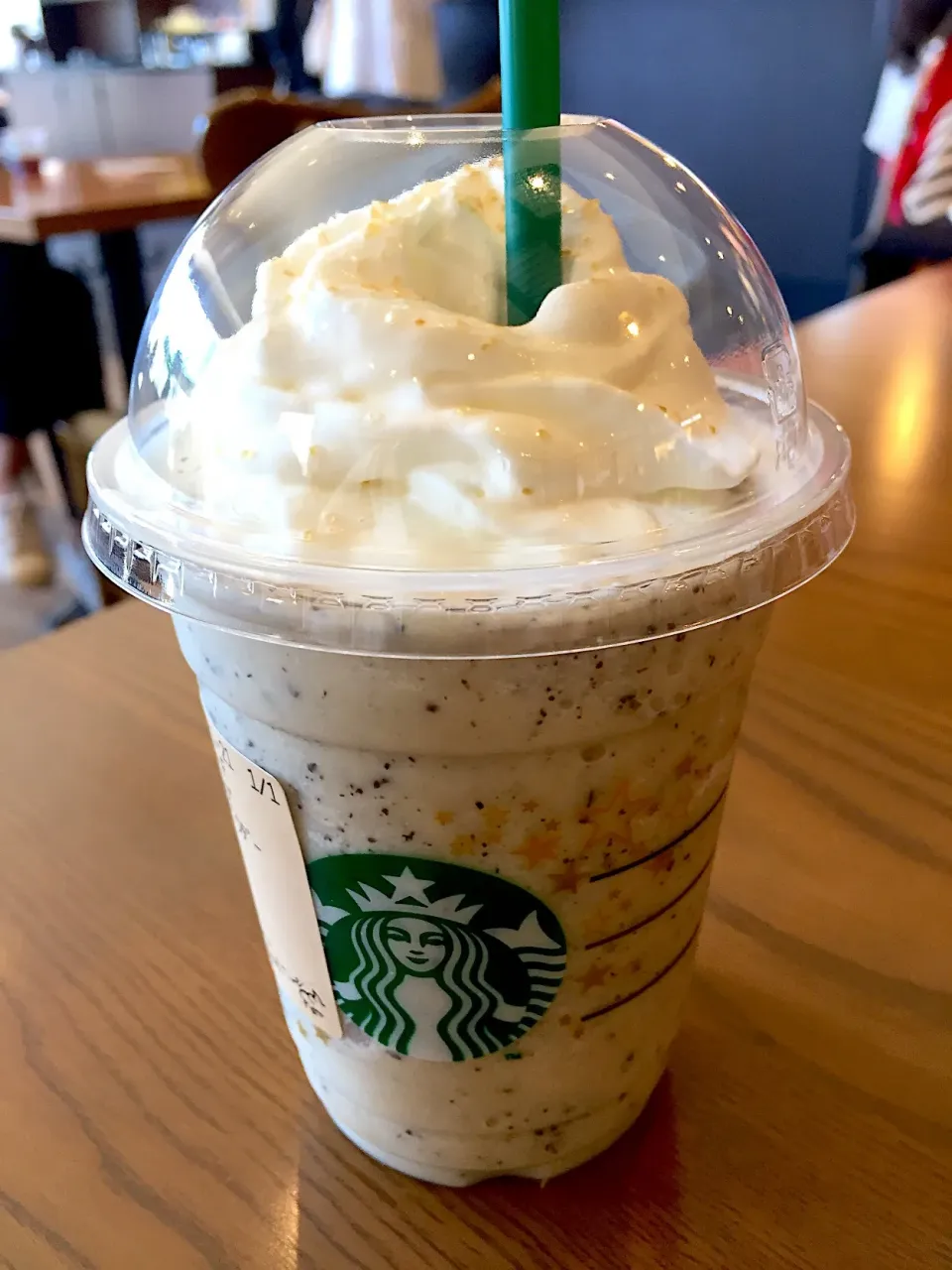 Snapdishの料理写真:ほうじ茶クリームフラペチーノ（ライトシロップ/エクストラパウダー/ノンソース）@スターバックスコーヒー|Kazuya Miyukiさん