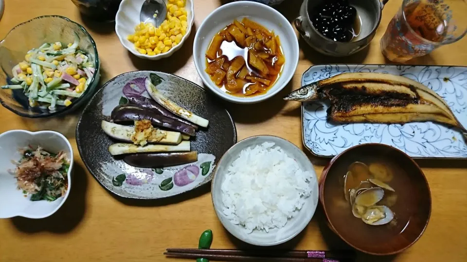 2017/9/21(木)晩ごはん🎵|しまだ ちえこさん