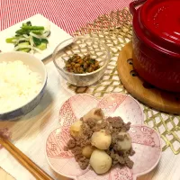 Snapdishの料理写真:【ある日のばんごはん】里芋の煮物|ハルさん