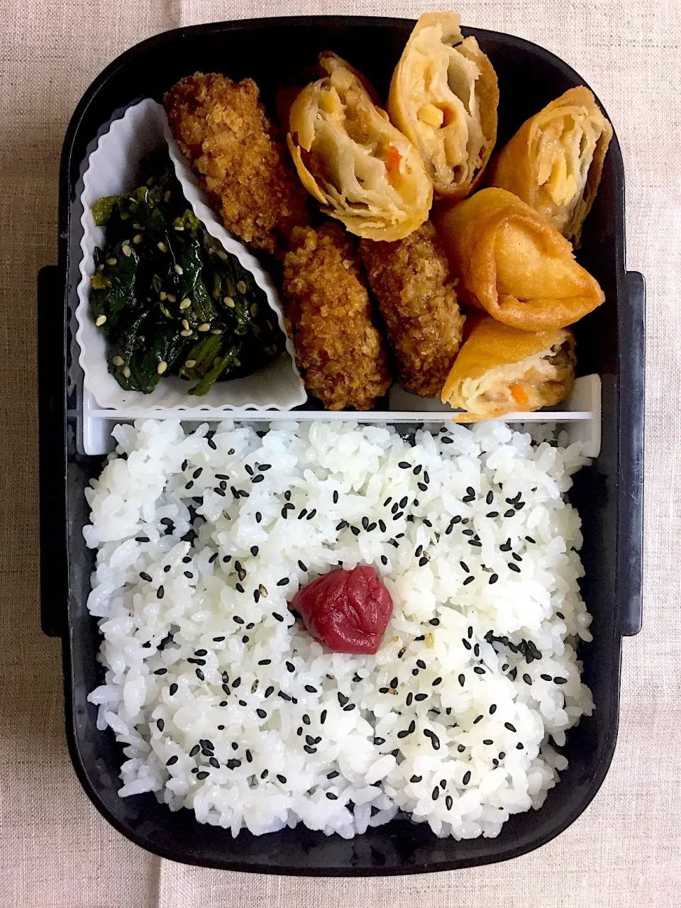 Snapdishの料理写真:お弁当／男子高校生|nayutaさん