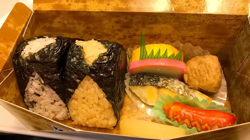 福岡の治安撹乱の為新幹線乗車中🚅ささやかに🍙朝ごはんタイム🍀|にゃあ（芸名）さん