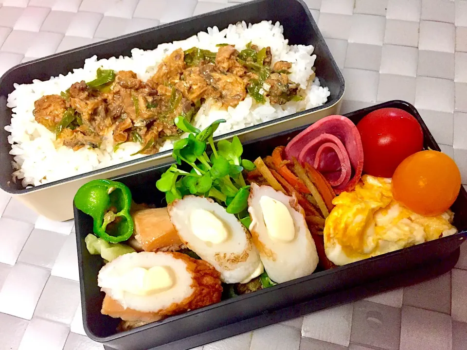 Snapdishの料理写真:20170922🍱今日の旦那さん弁当🍱
#旦那さん弁当|akiyo22さん