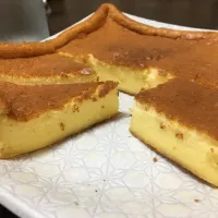 スクエア型で焼いたチーズケーキ|mintoさん