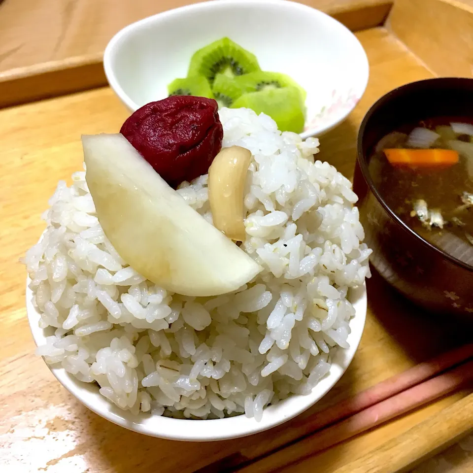 朝ご飯のお漬物🍚|かわちさん