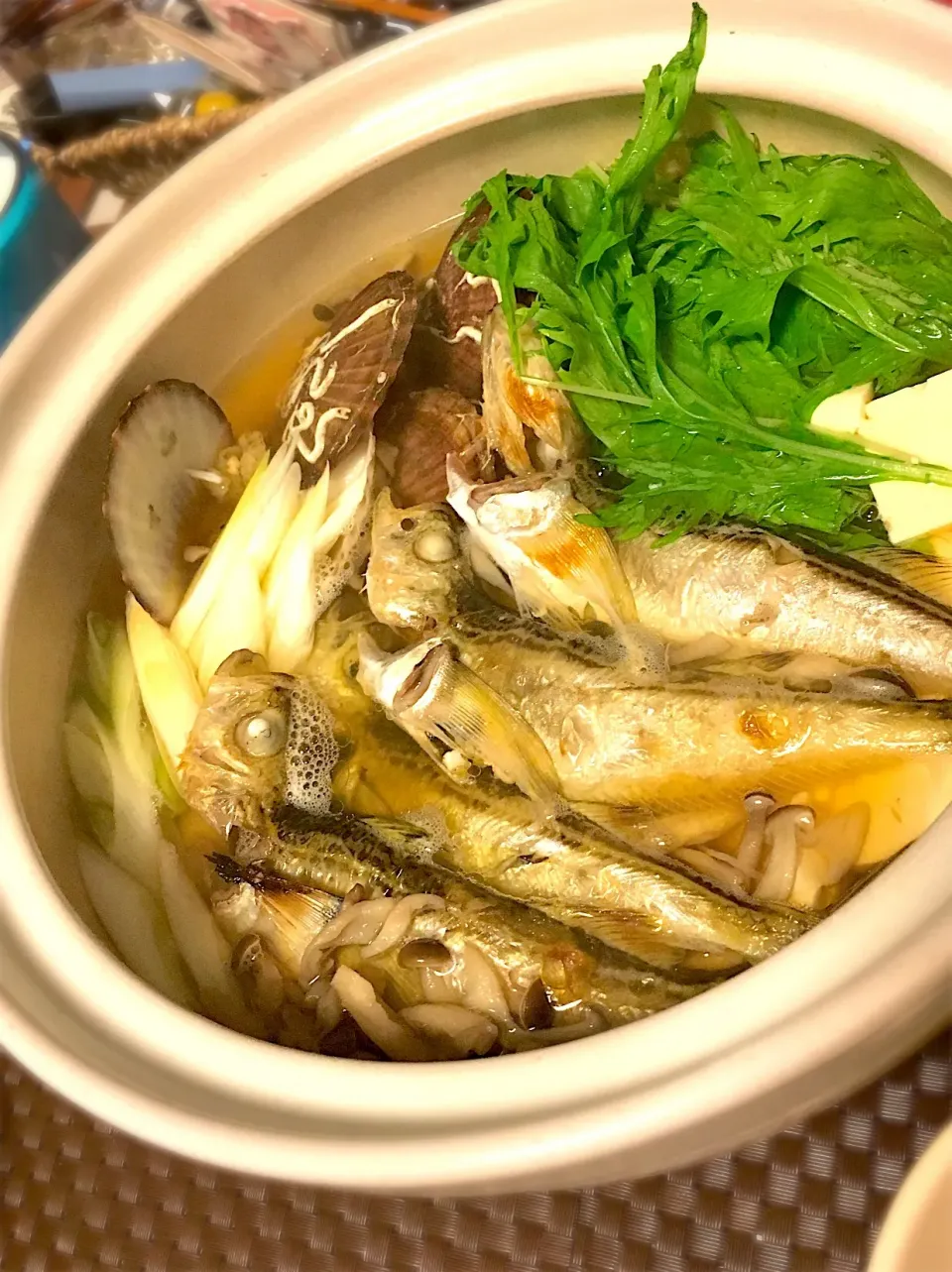 Snapdishの料理写真:ハタハタの潮鍋

#ハタハタ #鍋 #旬 #日本酒に合う #雷魚 #塩味|たつやん。さん