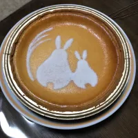 Snapdishの料理写真:お月見デンマーククリームチーズケーキ|yellowcatさん