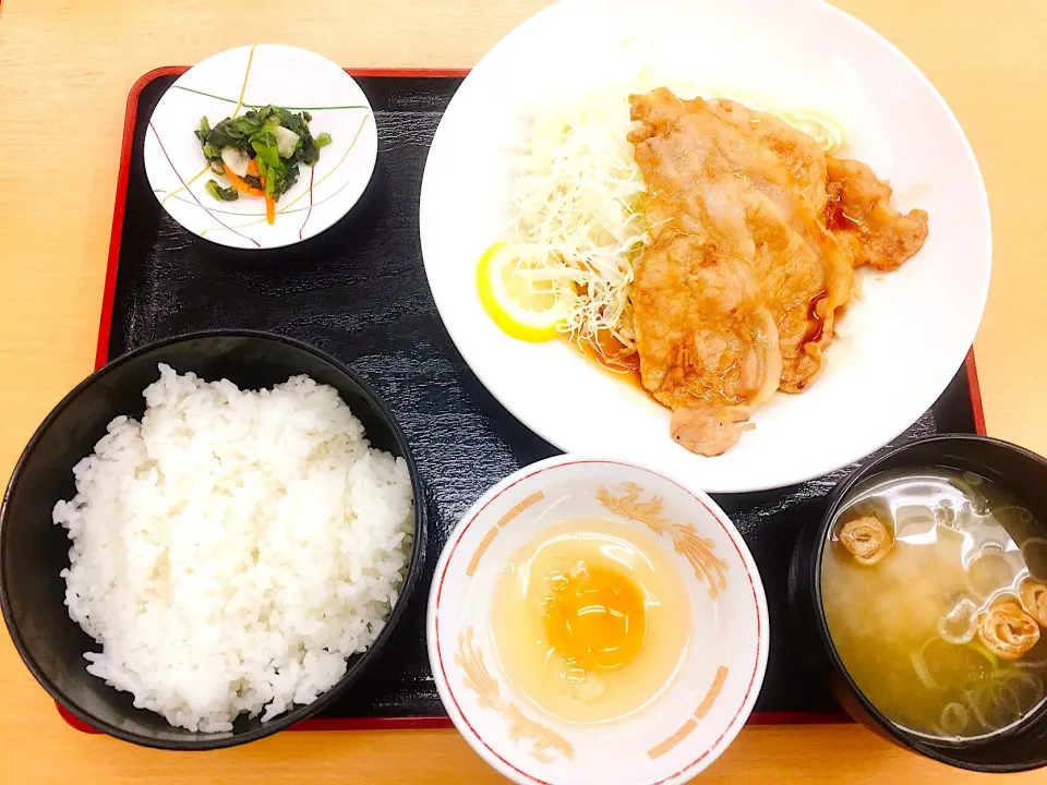 @岩手/四元豚生姜焼き定食|THE SUNSEAさん