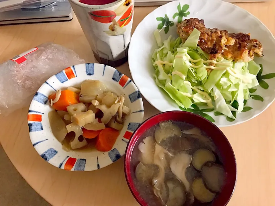 9月23日朝食兼昼食|ばぁさんさん