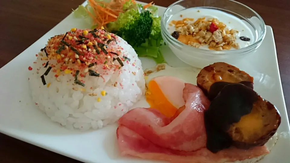 子供昼ご飯🍚お子様ランチ風プレート|アンジェさん