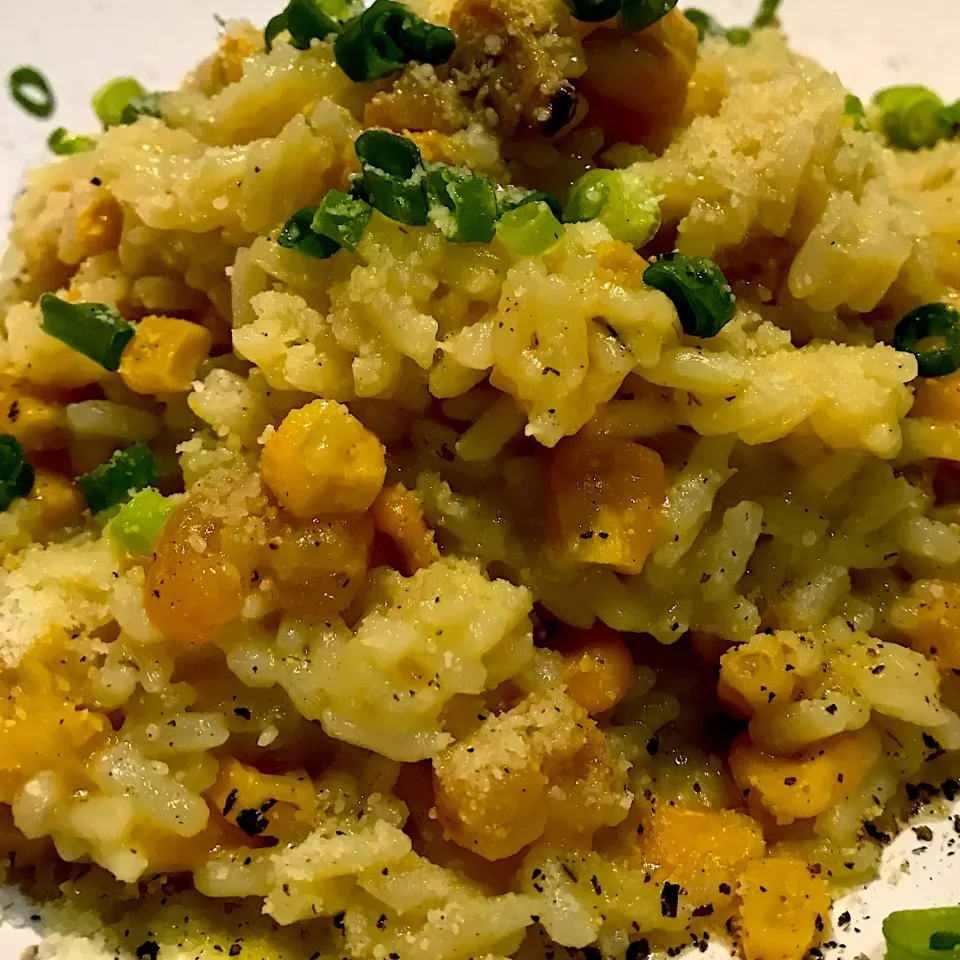 Sweetcorn & Fresh Prawn Risotto|Emanuel Hayashiさん