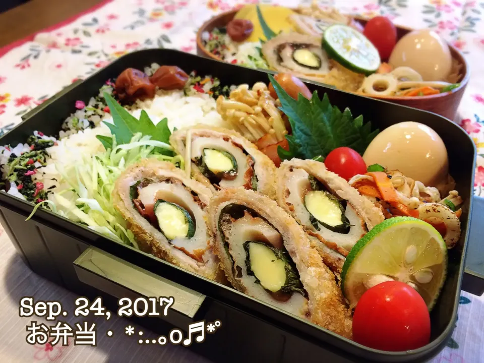 Snapdishの料理写真:2017/09/24お弁当〜♡|いく❤️さん