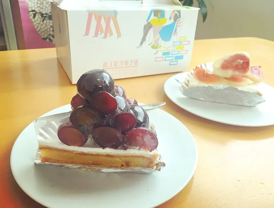 お家で近江屋洋菓店🍰🍇|leeさん