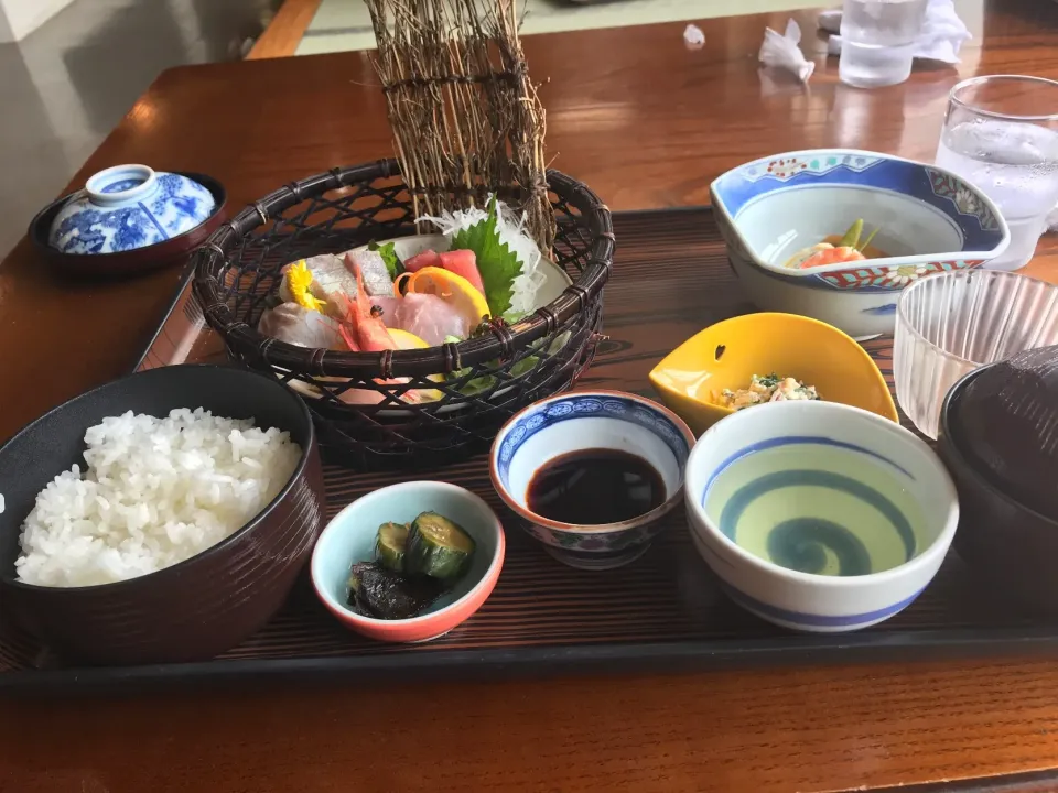 お造り定食|堀河 史麿さん