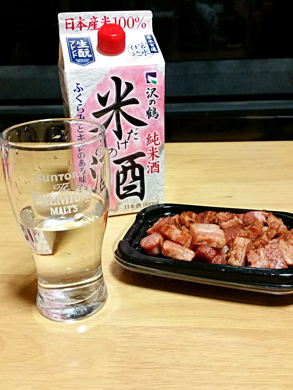 Snapdishの料理写真:米100%のお酒|まーやんさん