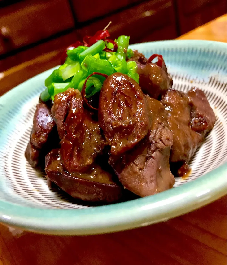 🏡生姜をきかせた🐔鶏モツの甘辛煮🍺🍺|keikoさん