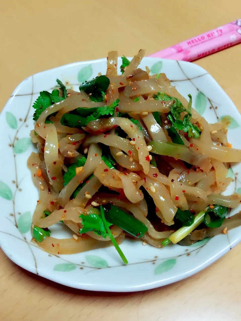 バクチとザーサイ胡麻和え|明月さん