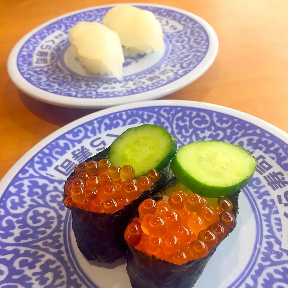 Snapdishの料理写真:チュチロー🍣が今日はいっぱいで入れなかったからこっち来たの😢|ヨッチャンさん