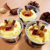 #モンブランパフェ #スイートポテト