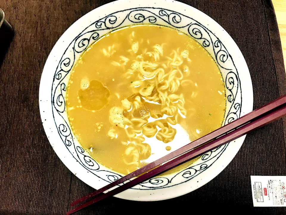 カレー作ったら、鍋は洗わず、そのまま「うまかっちゃん」作ってみて。
異次元の美味さ。|Masaaki Fukuyamaさん