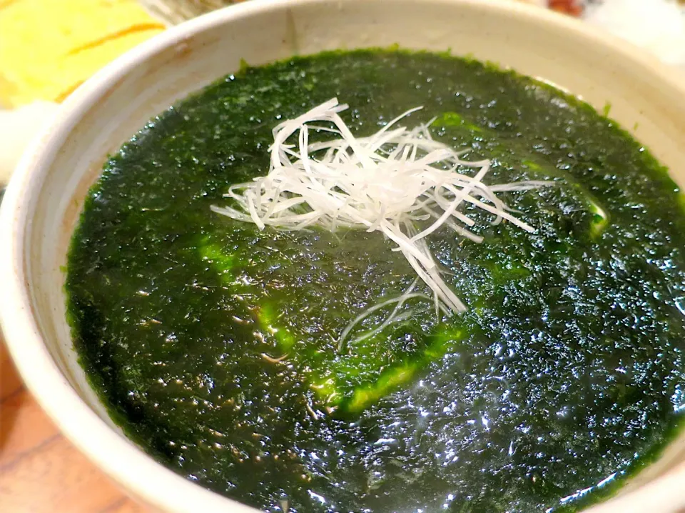 青海苔豆腐（大）@魚金 新橋4号店|Mickeeさん