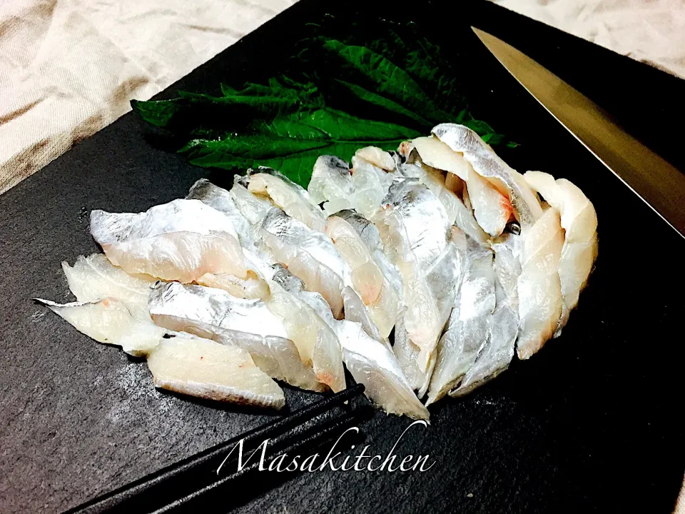 Sashimi for  cutlass fish
太刀魚の刺身|Masakiさん