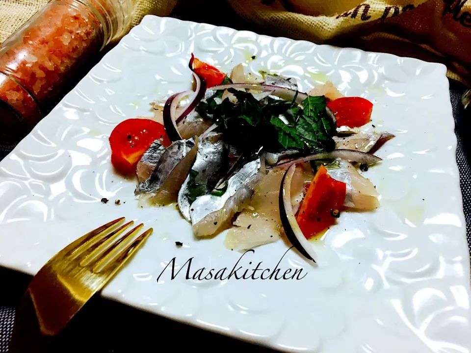 Snapdishの料理写真:Carpaccio de cutlass fish|Masakiさん