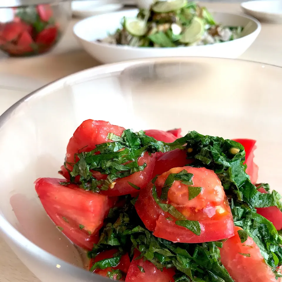 みったんさんの料理 トマトの和風マリネ🍅♡|SnapdishJPさん