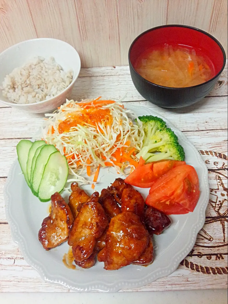 トンテキ定食|chou  chouさん