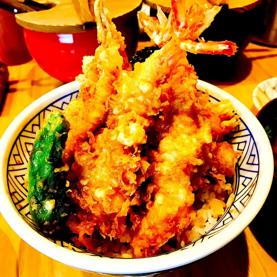 Snapdishの料理写真:日本橋天丼 金子屋 吉祥寺店|ぁぉ(⊙ꇴ⊙)さん